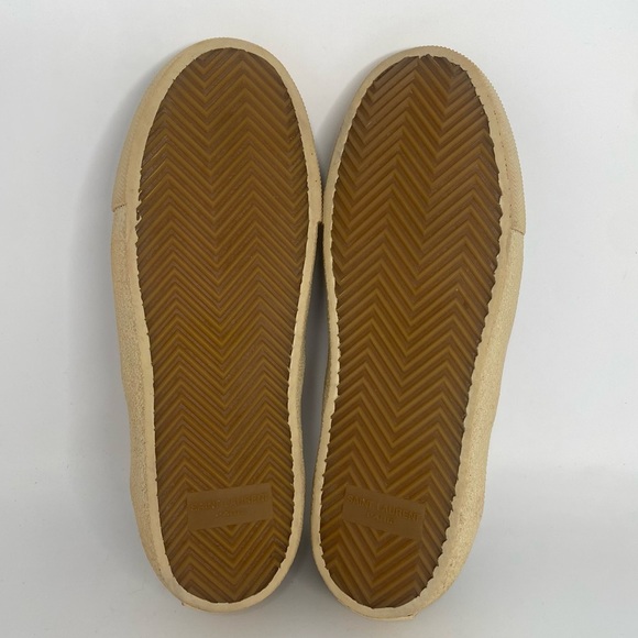 Saint Laurent Bandana Studded Leather Skate Shoes Noir size 36.5 - Picture 8 of 10